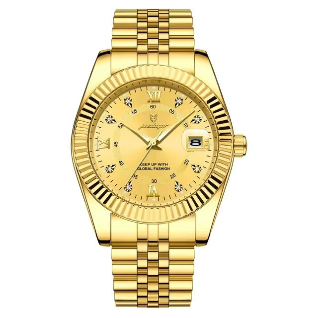 Poedagar 910 Man Wristwatch Waterproof Luminous Men Quartz Watchساعة يد رجالية Poedagar 910 مقاومة للماء ومضيئة من الكوارتز للرجال