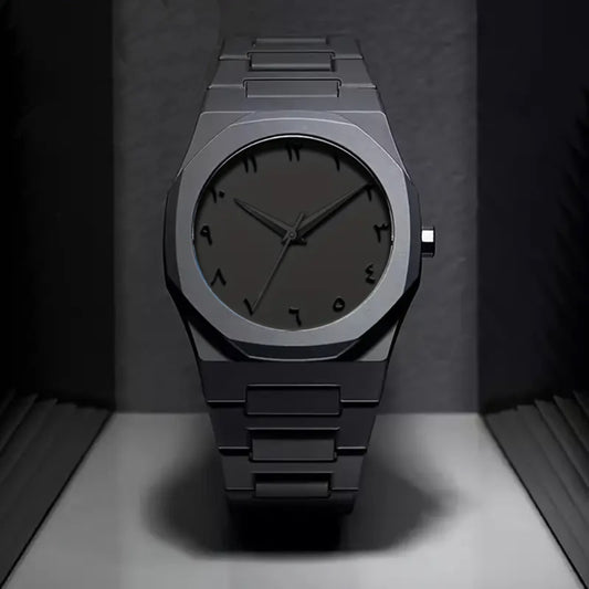 ساعة ارقام عربية عورا Aura Watch Arabic Number.