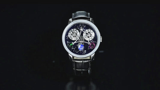 New Arrival Luxury Men Mechanical Leather Watches Fashion Businessساعات رجالية ميكانيكية جلدية فاخرة وصلت حديثًا، موضة الأعمال